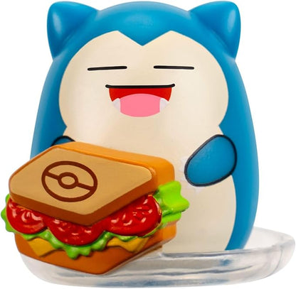 Squish-a-longs Pokémon Mini-Squish 6-Pack (Gengar, Pikachu, Snorlax, Eevee, Bellibolt, Marill) (Amazon Exclusive)