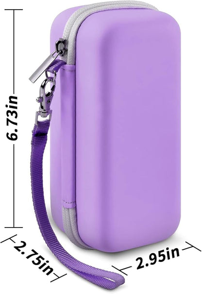 GWCASE Case Compatible with 3Doodler Start+ Essentials for 3D Pen Set for Kids, Storage Organizer Carrying Holder Fit for Printing Pens, Plastic Refill Blister, Micro-USB Charger (Box Only)-Purple