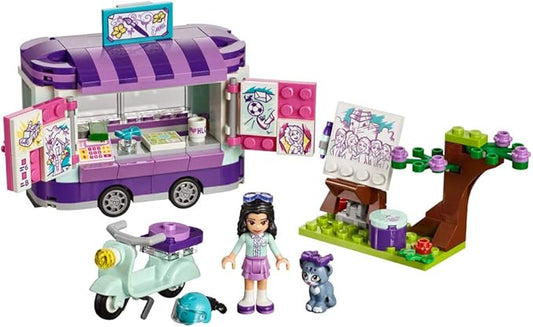 LEGO Friends Emma’s Art Stand 41332 Building Set (210 Pieces)
