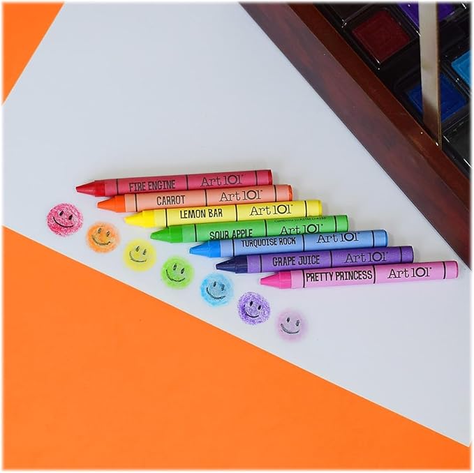 Art 101 Deluxe Classic Drawing Kit, Brown, 170 Pieces (54170)