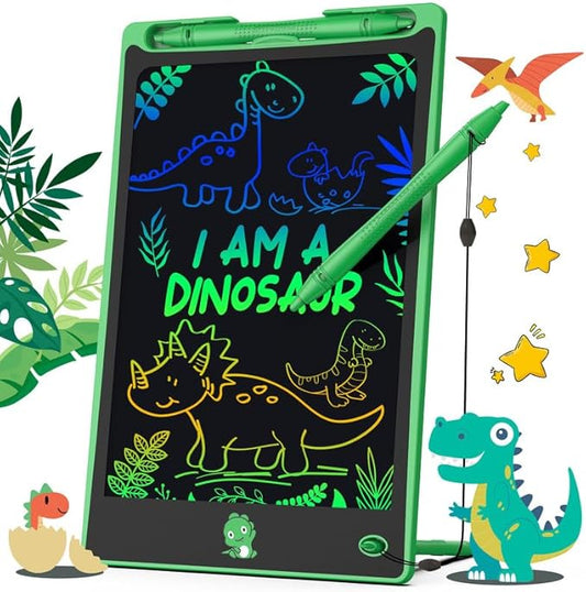 Hockvill LCD Writing Tablet for Kids 8.8 Inch, Toys for Girls Boys Drawing Pad for 3 4 5 6 7 Year Old Kid, Toddler Magnetic Doodle Board Travel Essentials, Birthday Easter Basket Stuffer for Kids