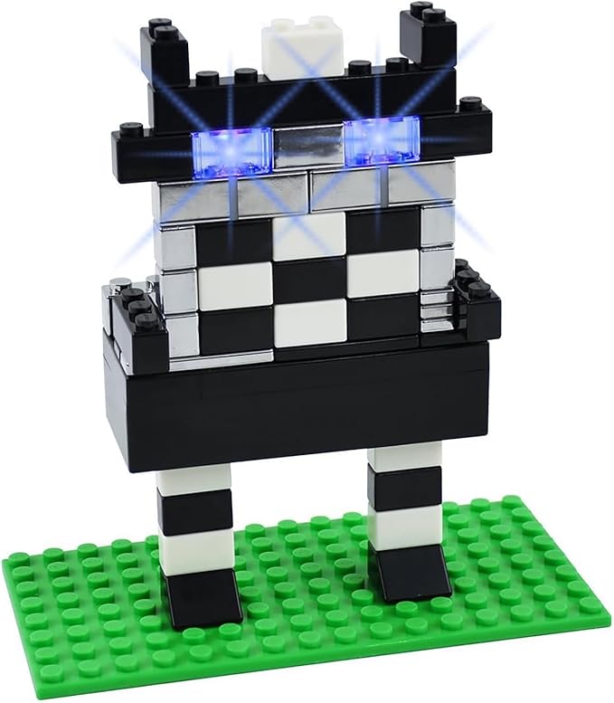 E-Blox Power Blox Builder - Plus Kit 3D LED Light-Up Building Blocks Toys Set for Kids Ages 8+