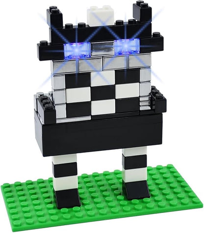 E-Blox Power Blox Builder - Plus Kit 3D LED Light-Up Building Blocks Toys Set for Kids Ages 8+