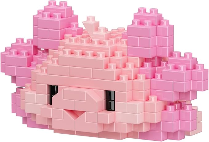 Marine Animals Building Blocks Sets Mini Building Blocks Ocean Animal Sea Creatures Building Blocks Set Mini Building Blocks Toys STEM Gifts for Kids Adult(Salamander)