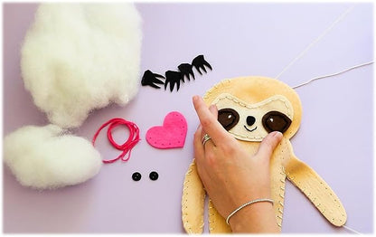 Art 101 Sew Your Own Sloth Kit