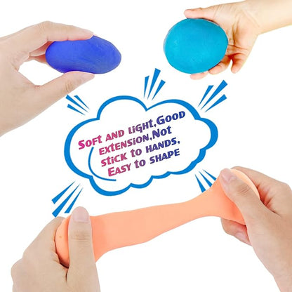 36 Colors Air Dry Clay for Kids, Modeling Clay Kit, Magic Foam DIY Clay with 3 Sculpting Tools, Ultra Light & Soft Clay, Safe & Non-Toxic & No Baking, Art Crafts Gift for Children by AORZOV