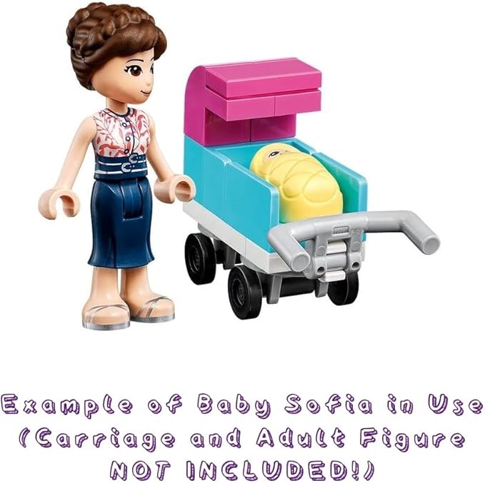 LEGO Friends City Minifigure - Baby Sofia (in Blanket) New for 2021 Very Cute 41450