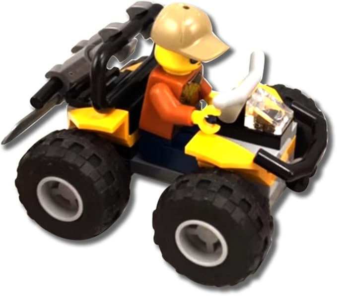 LEGO City Jungle 30355 ATV Car with Minifigure 2017 (Polybag) - Ages 4 Up