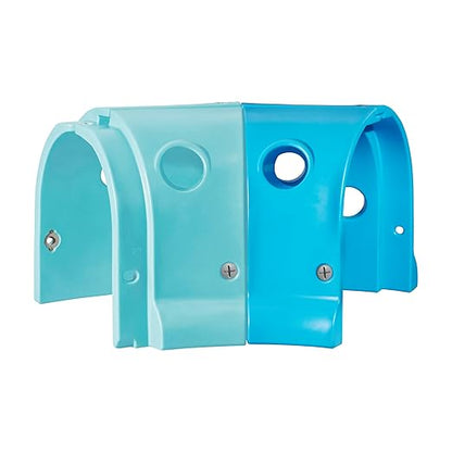 ECR4Kids Willow Climb-N-Crawl Whale, 2-Section Extension Set, Add-on Item, Cyan/Capri Blue