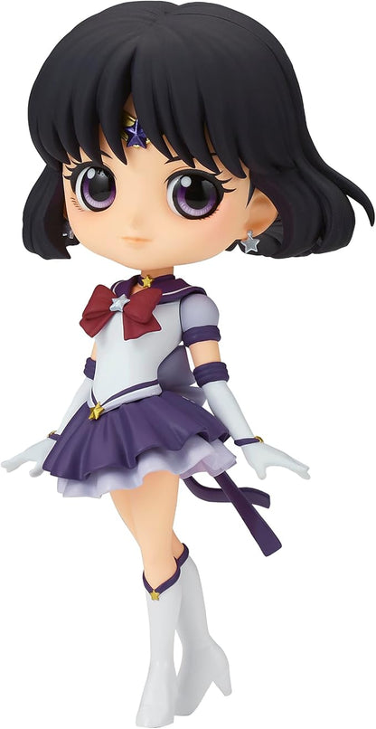 Banpresto - Pretty Guardian Sailor Moon Cosmos The Movie - Eternal Sailor Saturn (ver. A), Bandai Spirits Q Posket Figure