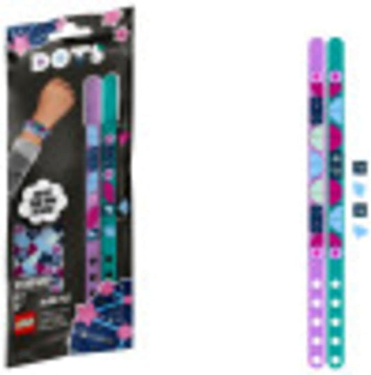 LEGO DOTS Starlight Bracelets 41934 DIY Craft Bracelet Kit; Fun and Creative Addition to Expand Imaginative Play, New 2021 (34 Pieces)