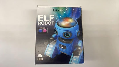 Robot Toys for Boys and Girls, Rechargeable Remote Control Robot with Auto-Demonstration, Light Projection, Dance Moves, Music, and Gesture Sensing –Toy Robot Gifts for 6+ Year Old Boys (Blue)