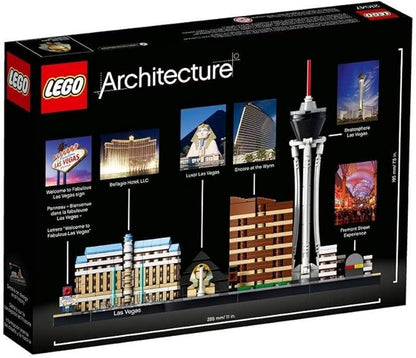 LEGO Architecture Skyline Collection Las Vegas Building Kit 21047 (487 Pieces)