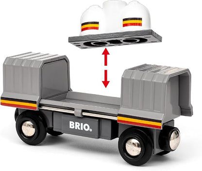 BRIO World – 36089 Trains of The World Santa Fe Train | Wooden Toy Train for Kids Aged 3 Years Up