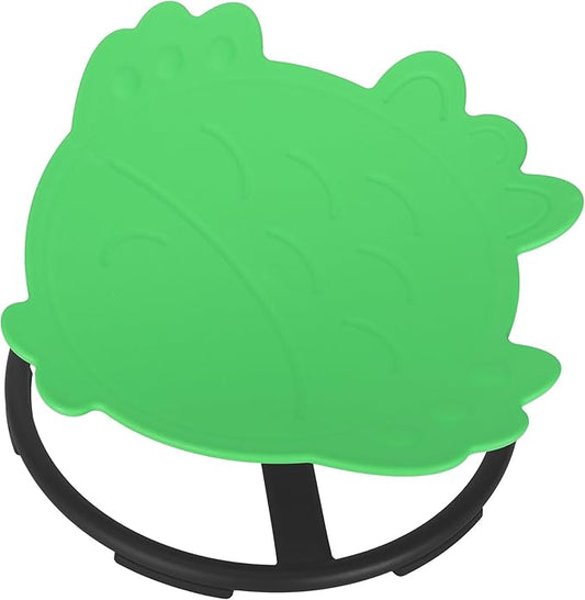 Autism Kids Swivel Chair, Spinning Chair for Kids Sensory, Sensory Toy Chair, Carousel Spin Sensory Chair for Kids, Training Body Coordination (Light Green)