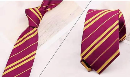 7 Pcs Wizard Glasses Tie and Necklace Set for Halloween Cosplay