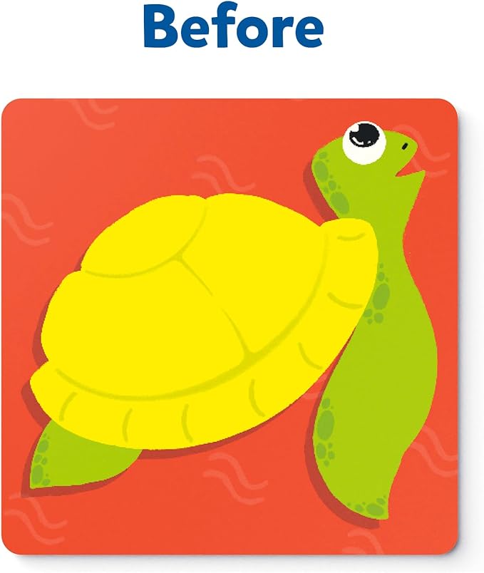 Skillmatics Art Activity - Fun with Foam Under The Ocean, No Mess Felt Sticker Art for Kids, 3D Foam Stickers, DIY Craft Kits, Gifts for Boys & Girls Ages 3, 4, 5, 6, 7