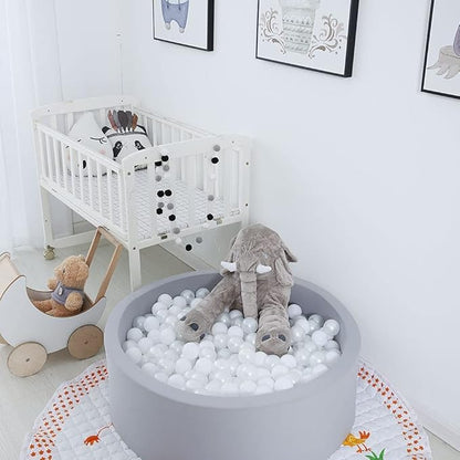 GOGOSO Ball Pit Balls for Toddles, Kids Plastic Balls for BallPit, Pool, Baby Party Accessories, Birthday Decoration 50 100 200 500 1000