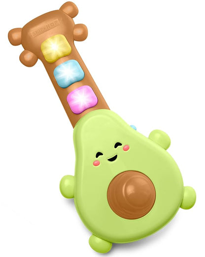 Skip Hop Baby Walker Explore & More 4-in-1 Toy Walker and Skip Hop Baby Toy Guitar Farmstand Grow & Play Rock-A-Mole Guitar