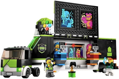 LEGO 60388 City Video Game Tournament Truck Esports Vehicle Toy with Minifigures for Gamer, Gift for Boys and Girls Age 7+