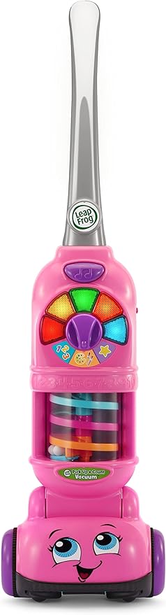 LeapFrog Pick Up and Count Vacuum, Pink