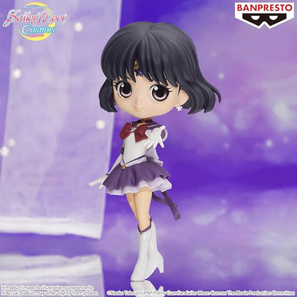 Banpresto - Pretty Guardian Sailor Moon Cosmos The Movie - Eternal Sailor Saturn (ver. A), Bandai Spirits Q Posket Figure
