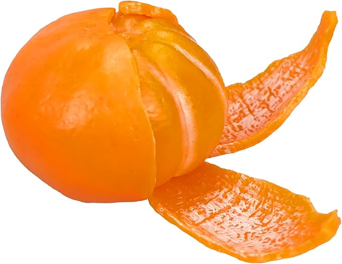 Tangerine Squishies Stress Relief Soft Scented Simulation Orange Fruit Squeeze Toys Cute Birthday Gift Novelty Toy for Kid Adult