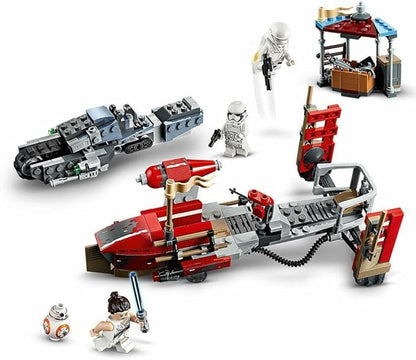 LEGO Star Wars: The Rise of Skywalker Pasaana Speeder Chase 75250 Hovering Transport Speeder Building Kit with Action Figures (373 Pieces)