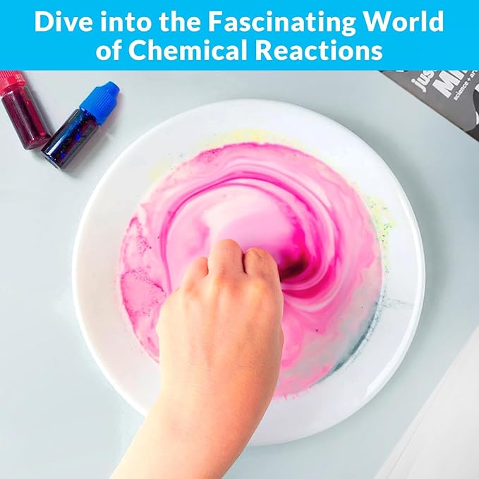 STEM Toys by Griddly Games - Art & Science Kits for Kids Age 8-12 Fun & Educational Science Toys, Engaging Kids Activity Kit, Perfect Science Kit for Hands-on Learning (Just Add Milk)