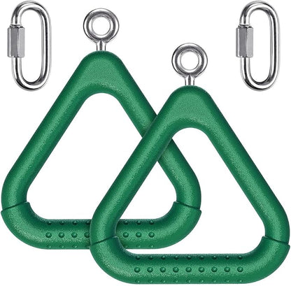 Dolibest Monkey Bars Swing Trapeze Bar Kids Monkey Bars Playground Trapeze Bar Swingset Rings Swing Sets for Backyard with Monkey Bars Ninja Course for Kids Outside Playset with Monkey Bars (2Pcs)