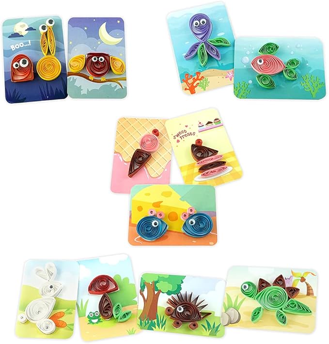 Quill On Spyrosity Explore Quilling Craft Kit | Arts and Crafts for Kids Ages 6-8 | Girls Toys Age 6-8 | Crafts for Kids Ages 4-8 | 7 Year Old Girl Birthday Gifts | Gifts for 5 Year Old Girls