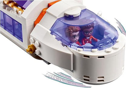 LEGO 42605 Friends Mars-Raumbasis mit Rakete, 3 Spielfiguren ,1 Katze, Rover