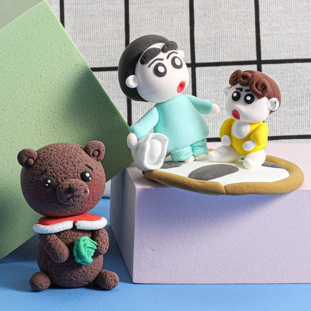 Modeling Clay Kit - 24 Colors Air Dry Ultra Light Clay, Safe & Non-Toxic, Great Gift for Kids.