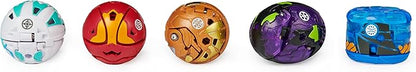 Bakugan Geogan Brawler 5-Pack, Exclusive Mutasect and Viperagon Geogan and 3 Collectible Action Figures, Kids Toys for Boys