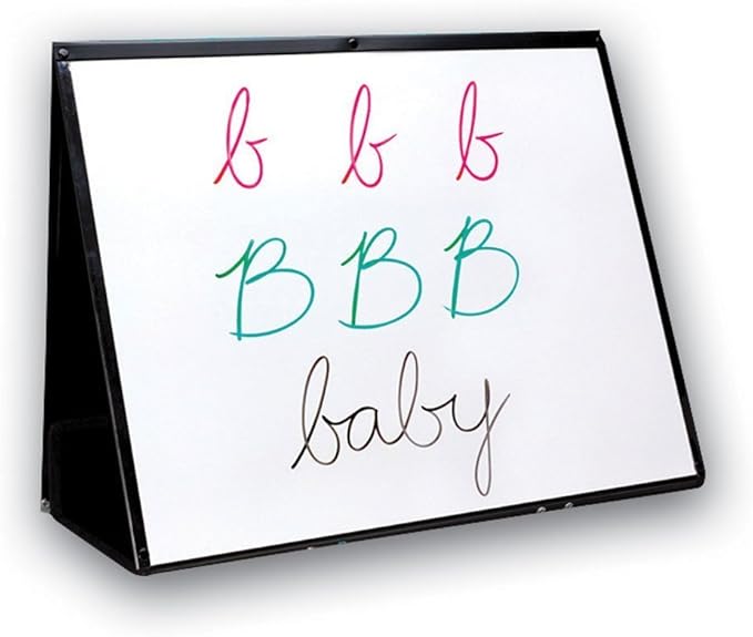 Educational Insights 3-In-1 Portable Easel - Magnetic Board, Whiteboard & Flannel Board, Classroom Must Haves
