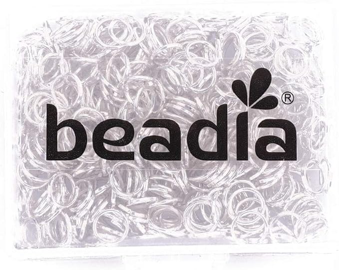 Open Jump Rings Sliver 0.8x6mm 500pcs for DIY Jewelry Making Supplies