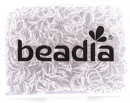 Open Jump Rings Sliver 0.8x6mm 500pcs for DIY Jewelry Making Supplies