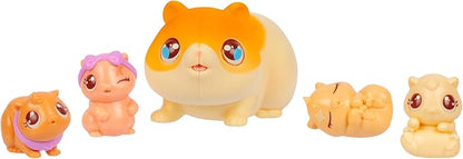 Little Live Pets Mama Surprise Minis Hamster, Care for Your Mama Hamster or Mama Bunny in Their Hutch to Reveal 2, 3, or 4 Mini Babies