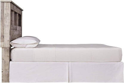 Signature Design by Ashley Adjustable Metal Bolt on Bed Base Frame with Protective Floor Glides, Twin/Full, Black