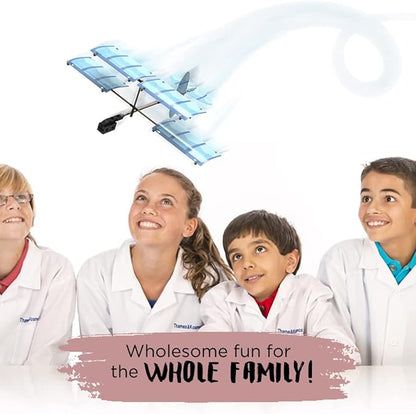 Thames & Kosmos Ultralight Airplanes STEM Experiment Kit | Build 5 Gliders | Learn How Airplanes Work | for Ages 8+ | Design Your Own Glider | Learn Physics and Aerodynamics