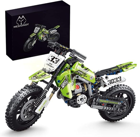Mesiondy Motorcycle Toy Building Blocks Kit,Stem Bricks Sets,Toys for Boys & Adults,Build A Model Motorcycle, (476 Pieces)………