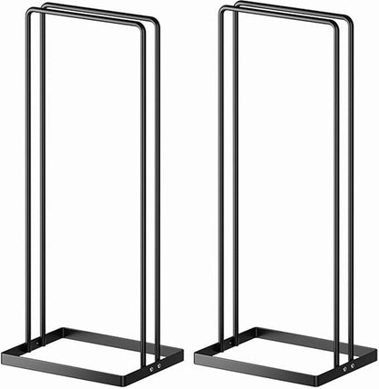 Hanger Stacker 2 Pack, Clothes Hanger Holder Organizer for Closet Laundry Room,Coat Hanger Organizer Stacker for Wire Hangers,Hanger Rack Stand Hanger Caddy for Adult Kids Velvet Pants Hangers Storage