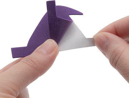 Spooky Halloween Witch Handprint Sign Craft Kit - 8.5" x 8.5" (1 Pack) Perfect DIY Activity for All Ages