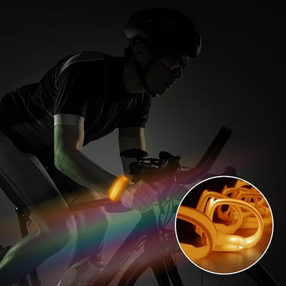 8pcs LED Light Up Bracelets Glow Flashing Wristbands Glow in The Dark Party Supplies for Wedding, Raves, Concert, Camping,Sporting Events, Party