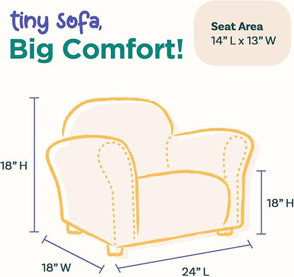 Keet Microsuede Children's Chair, Roundy, Pony