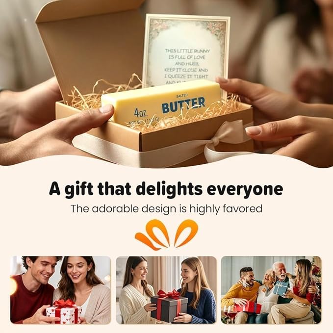 1pcs Squeeze Butter Squishy Toy, Pack Sensory Stress Relief Squishies Soft & Stretchy Fidget Toys for Anxiety Relief Party Favors (Dumpling Squishy Butter) (Large)