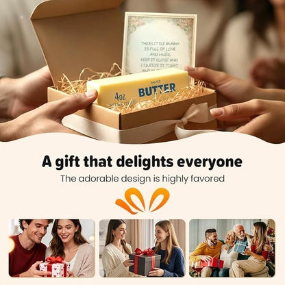 1pcs Squeeze Butter Squishy Toy, Pack Sensory Stress Relief Squishies Soft & Stretchy Fidget Toys for Anxiety Relief Party Favors (Dumpling Squishy Butter) (Large)