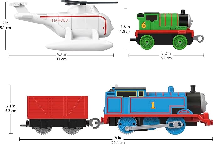 Thomas & Friends Multi-Level Toy Track Set, Trains & Cranes Super Tower, 2.5 Ft Tall with 3 Characters for Preschool Kids Ages 3+ Years