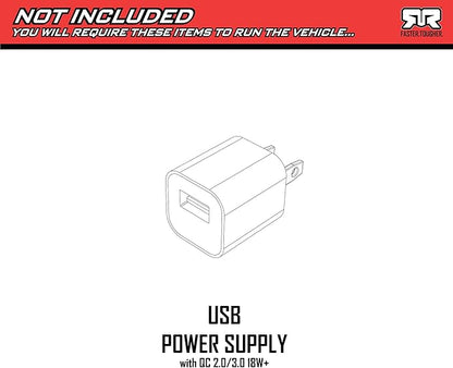 ARRMA RC Truck Mojave GROM 4x4 Smart Small Scale Desert Truck, RTR (with Battery and Charger Included) Blue/White ARA2104T2