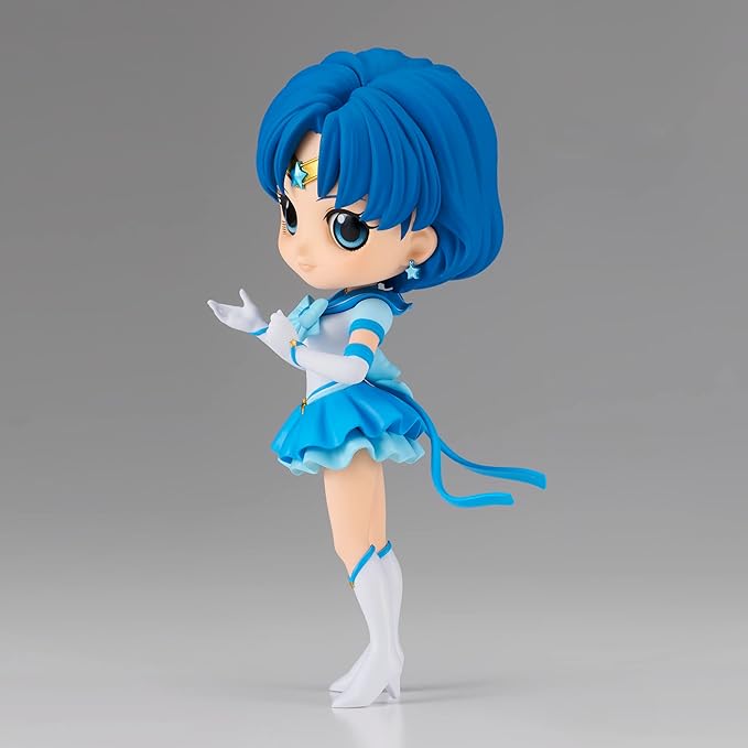 Banpresto - Pretty Guardian Sailor Moon Cosmos The Movie - Eternal Sailor Mercury (ver. A), Bandai Spirits Q Posket Figure